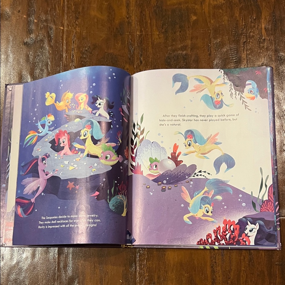 5/$10 Kids Picture Books | My Little Pony The Movie Seaponies Make a Splash - Picture 8 of 9